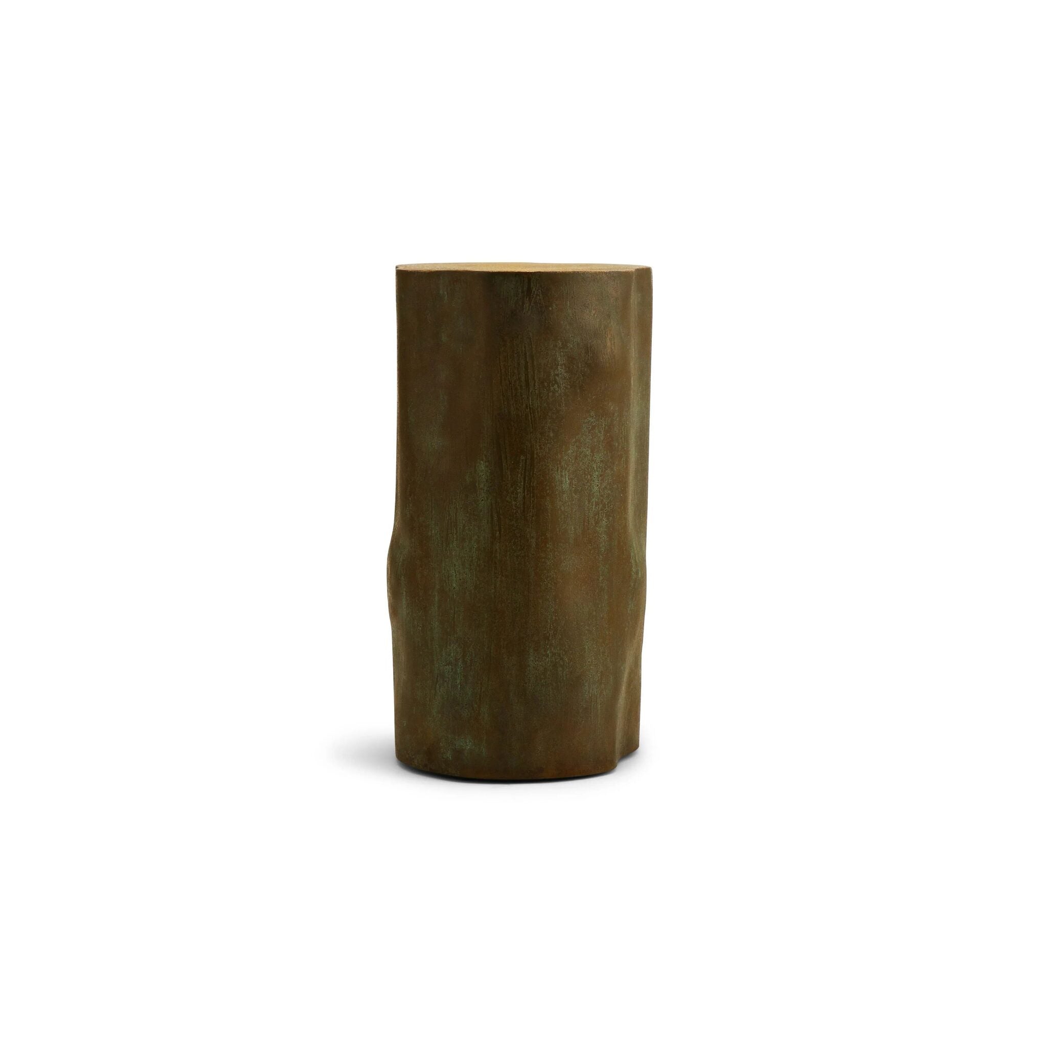 Michael Aram Etched Stool Accent Table — M