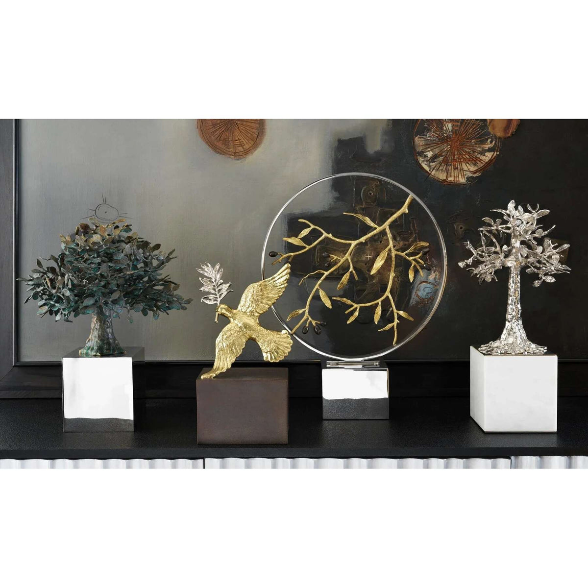 Michael Aram Family Tree Sculpture Urn, alternate view