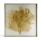 Michael Aram Fan Coral Large Fabric Shadow Box Wall Sculpture