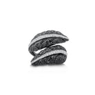 Michael Aram Feather Cuff Ring with Diamonds Women's Fine Cuff Bracelet — 6