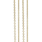 Michael Aram Feather Wrap Necklace W/ Rutilated Quartz & Diamonds in 18K Yellow Gold, alternate view