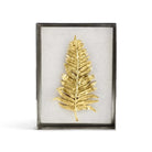 Michael Aram Fern Fabric Shadow Box Wall Sculpture