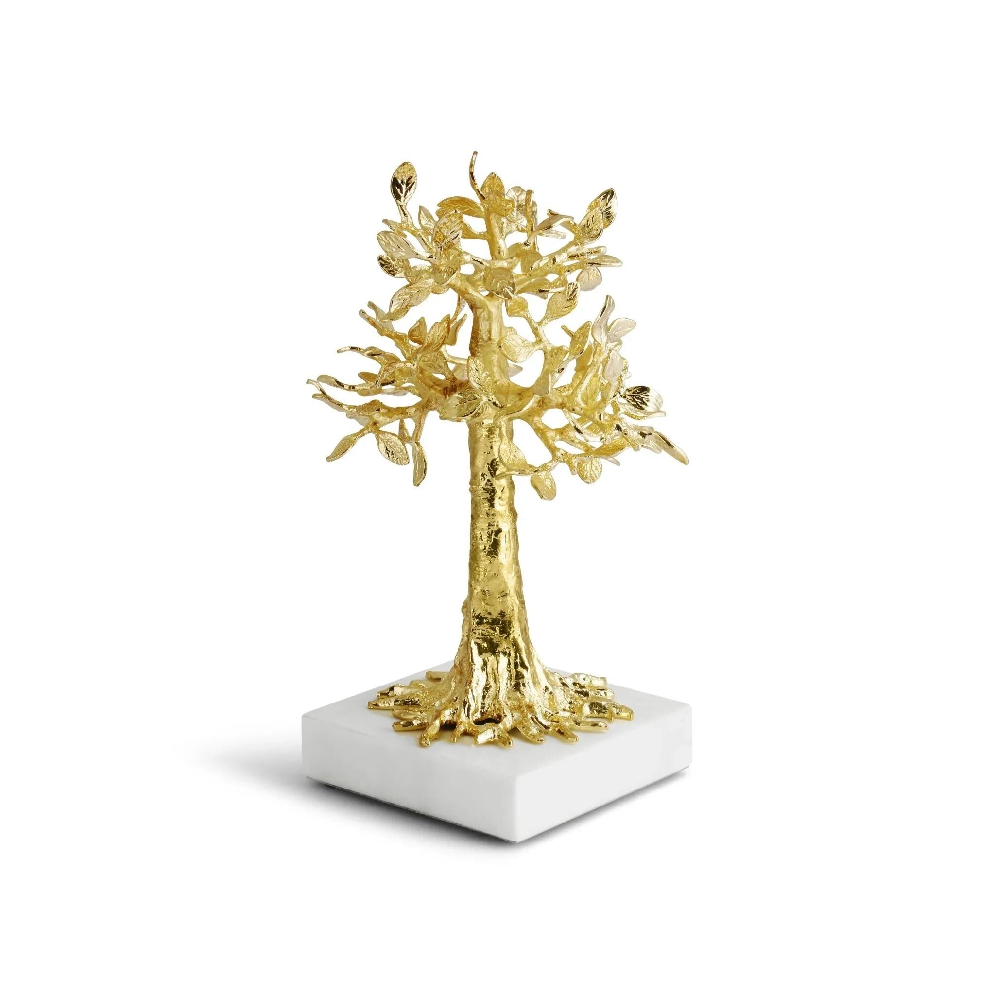 Michael Aram Foliated Cross Sculpture — Silver