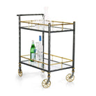 Michael Aram Forged Bar Cart Table