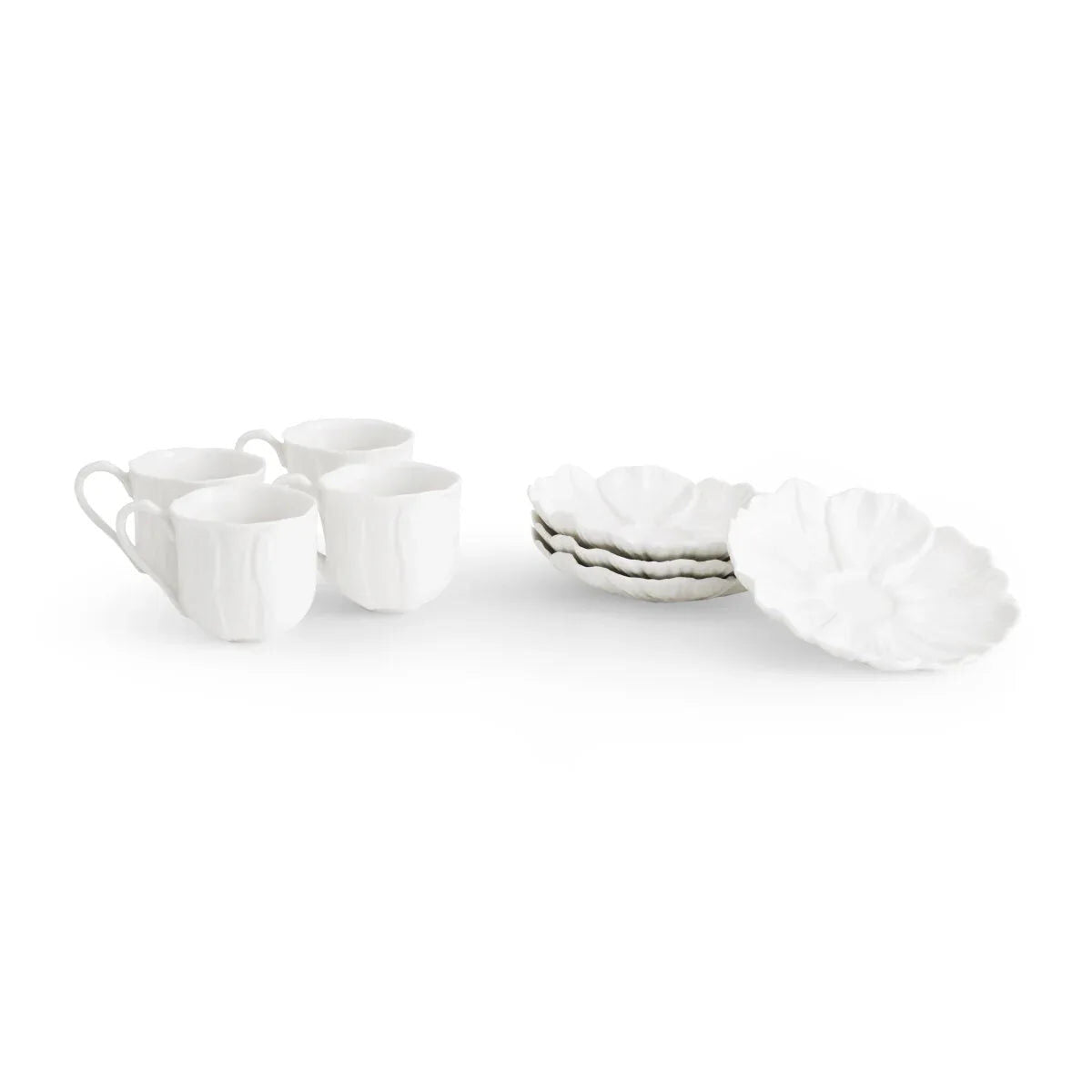 Michael Aram Gardenia Demitasse Set of 4, view 2
