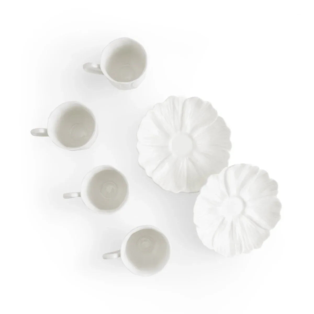 Michael Aram Gardenia Demitasse Set of 4, view 6