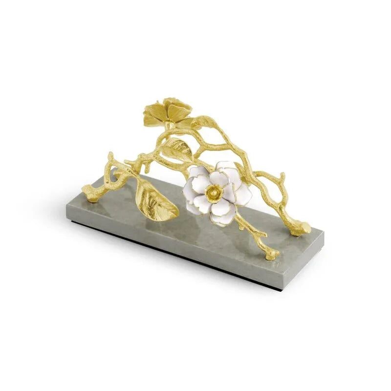 Michael Aram Gardenia Vertical Napkin Holder Commercial Paper Napkin Dispenser, alternate view