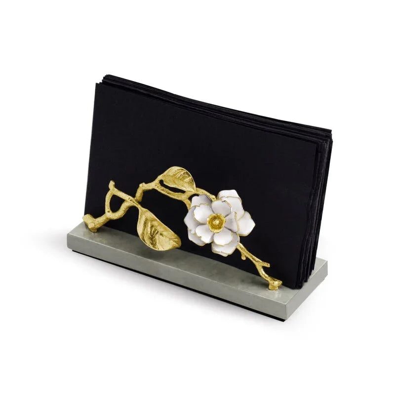 Michael Aram Gardenia Vertical Napkin Holder Commercial Paper Napkin Dispenser, alternate view