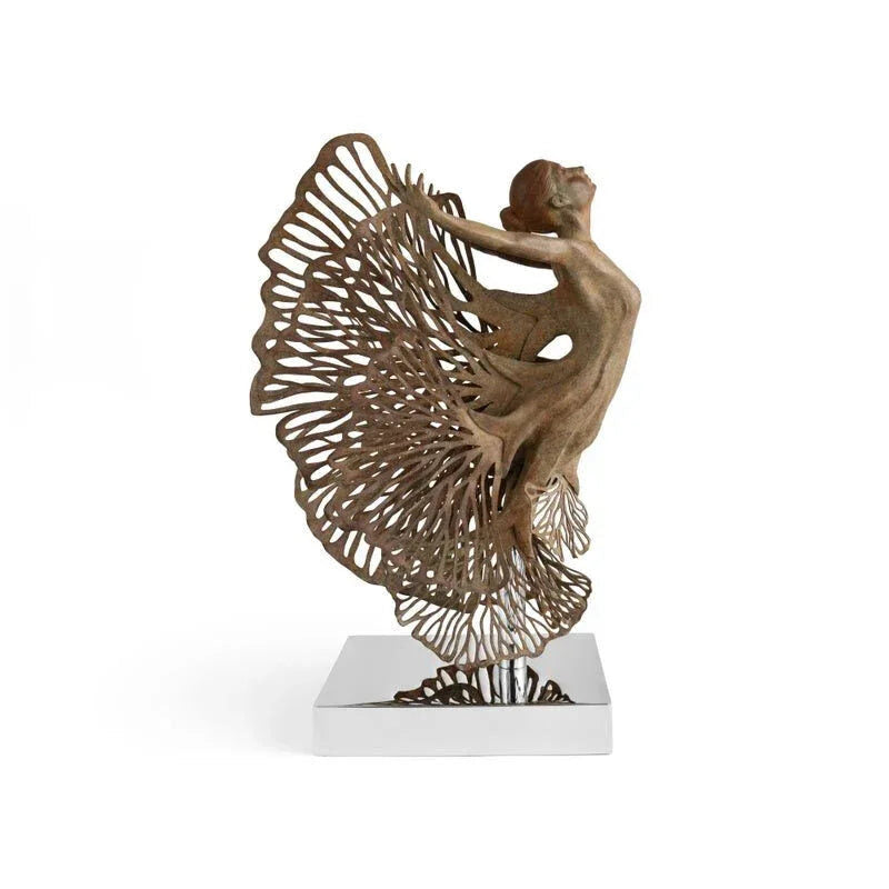 Michael Aram Ginkgo Fairy Tabletop Sculpture
