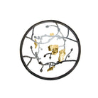 Michael Aram Gold Orchid Accent Table, lifestyle view