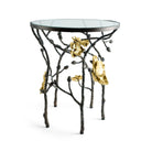 Michael Aram Gold Orchid Accent Table, lifestyle view
