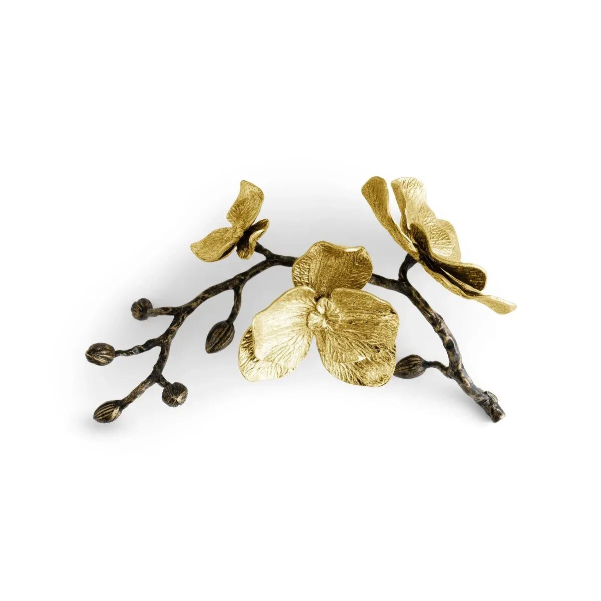 Michael Aram Gold Orchid Object Sculpture, alternate view