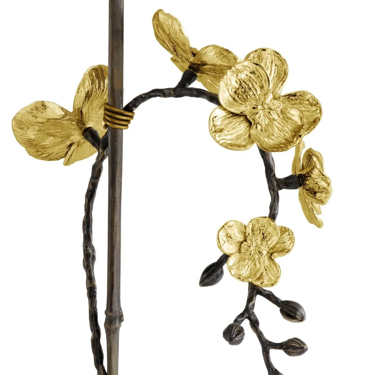 Michael Aram Gold Orchid Stem Sculpture, alternate view