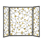 Michael Aram Golden Ginkgo Decorative Fireplace Screen