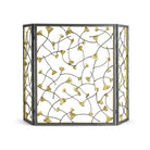 Michael Aram Golden Ginkgo Decorative Fireplace Screen, alternate view
