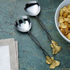 Michael Aram Golden Ginkgo Serving Set, alternate view