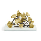 Michael Aram Golden Ginkgo Vertical Napkin Holder Commercial Paper Napkin Dispenser, alternate view