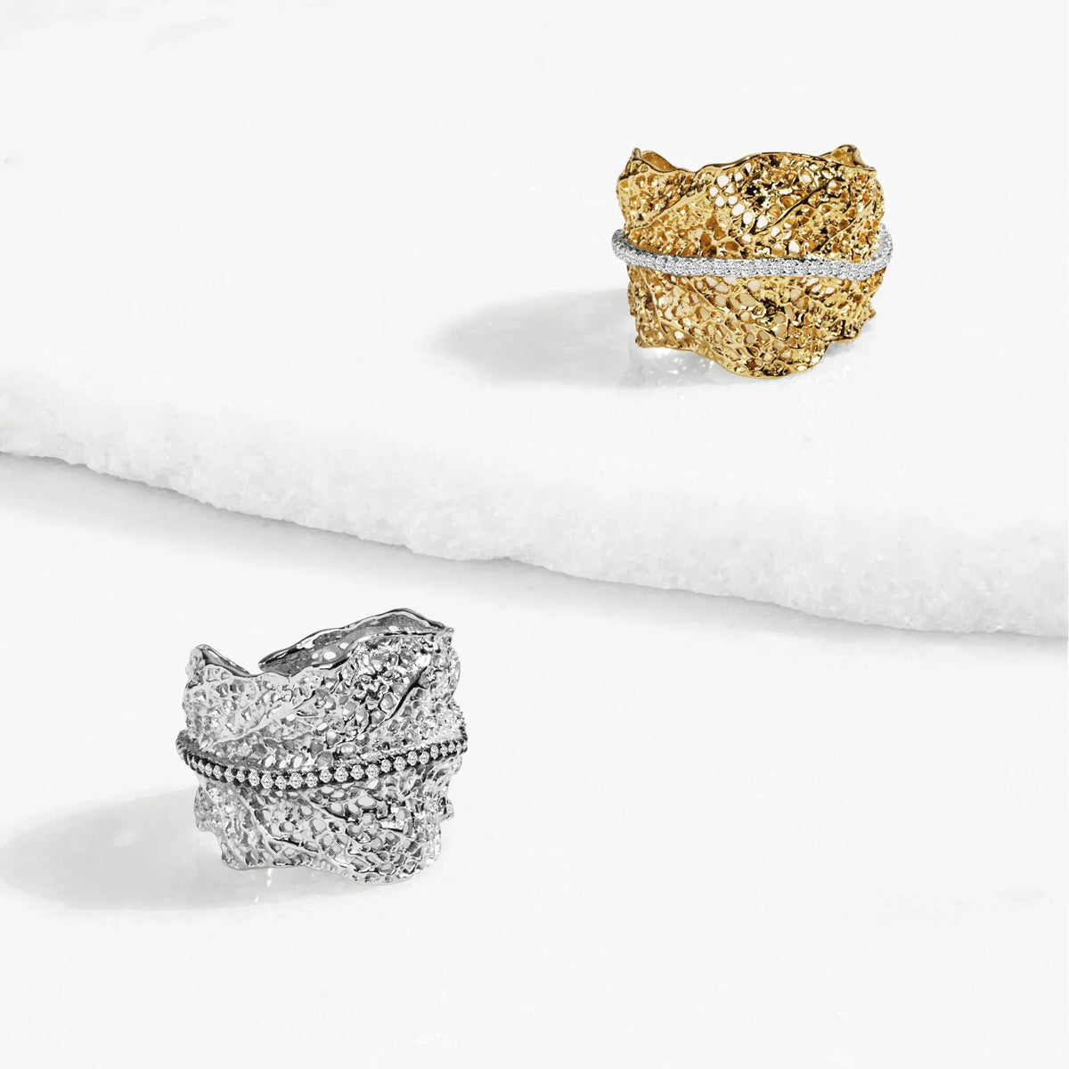 Michael Aram Gooseberry Ring with Diamonds - Silver, alternate view