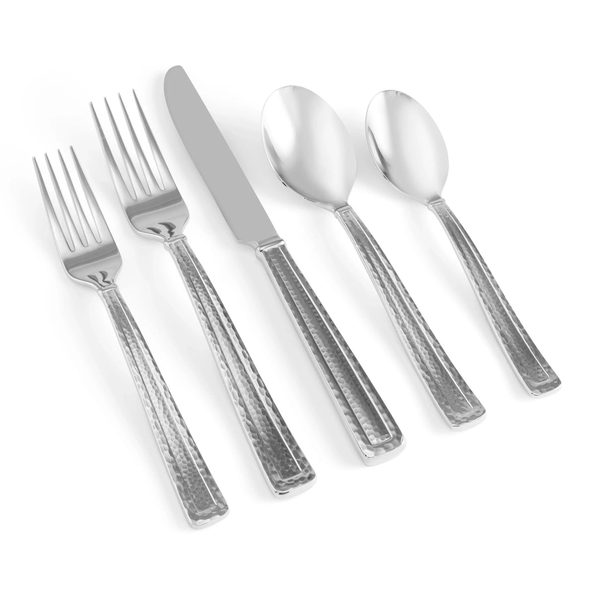 Michael Aram Hammertone 5-Piece Flatware Set, alternate view