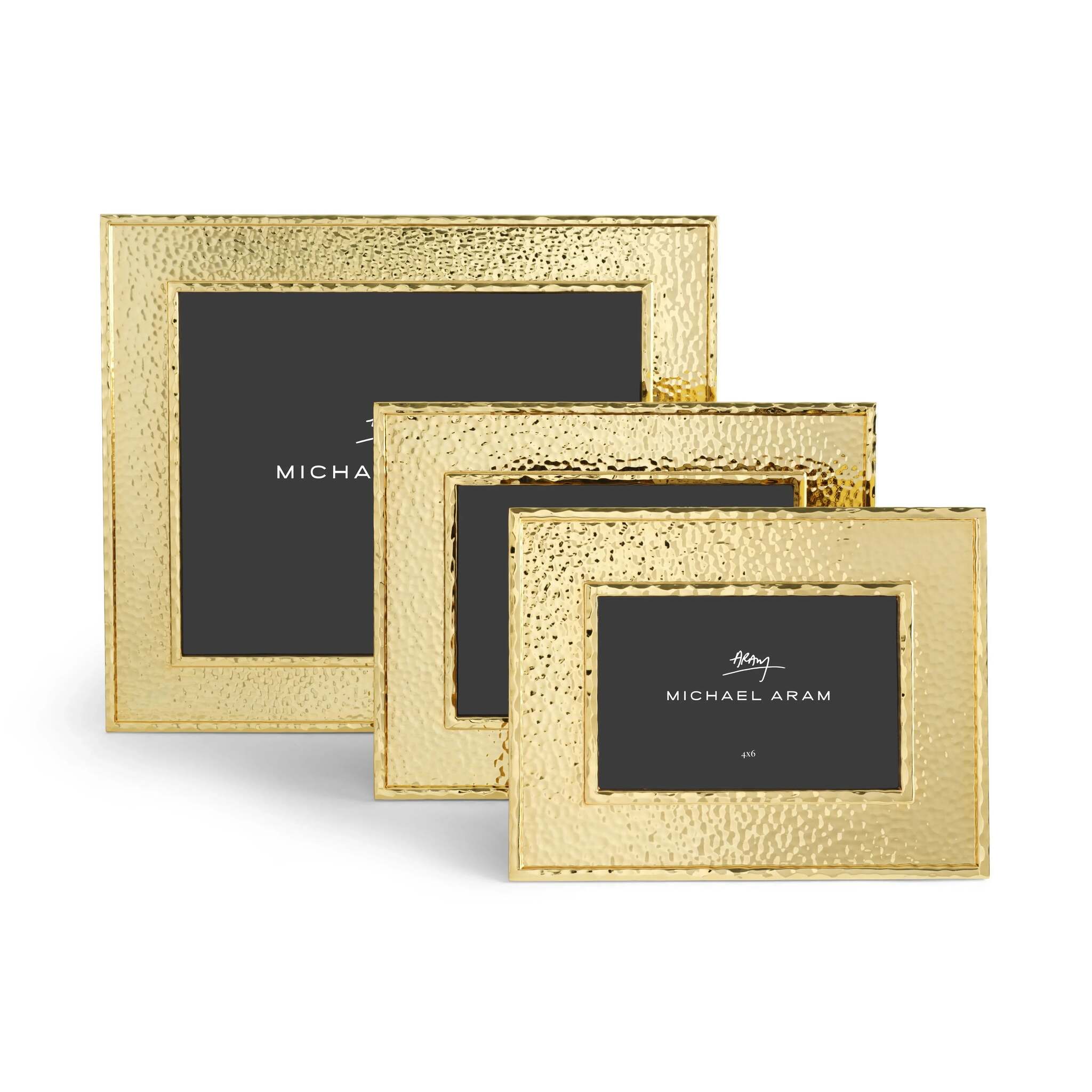 Michael Aram Hammertone Frame — Gold
