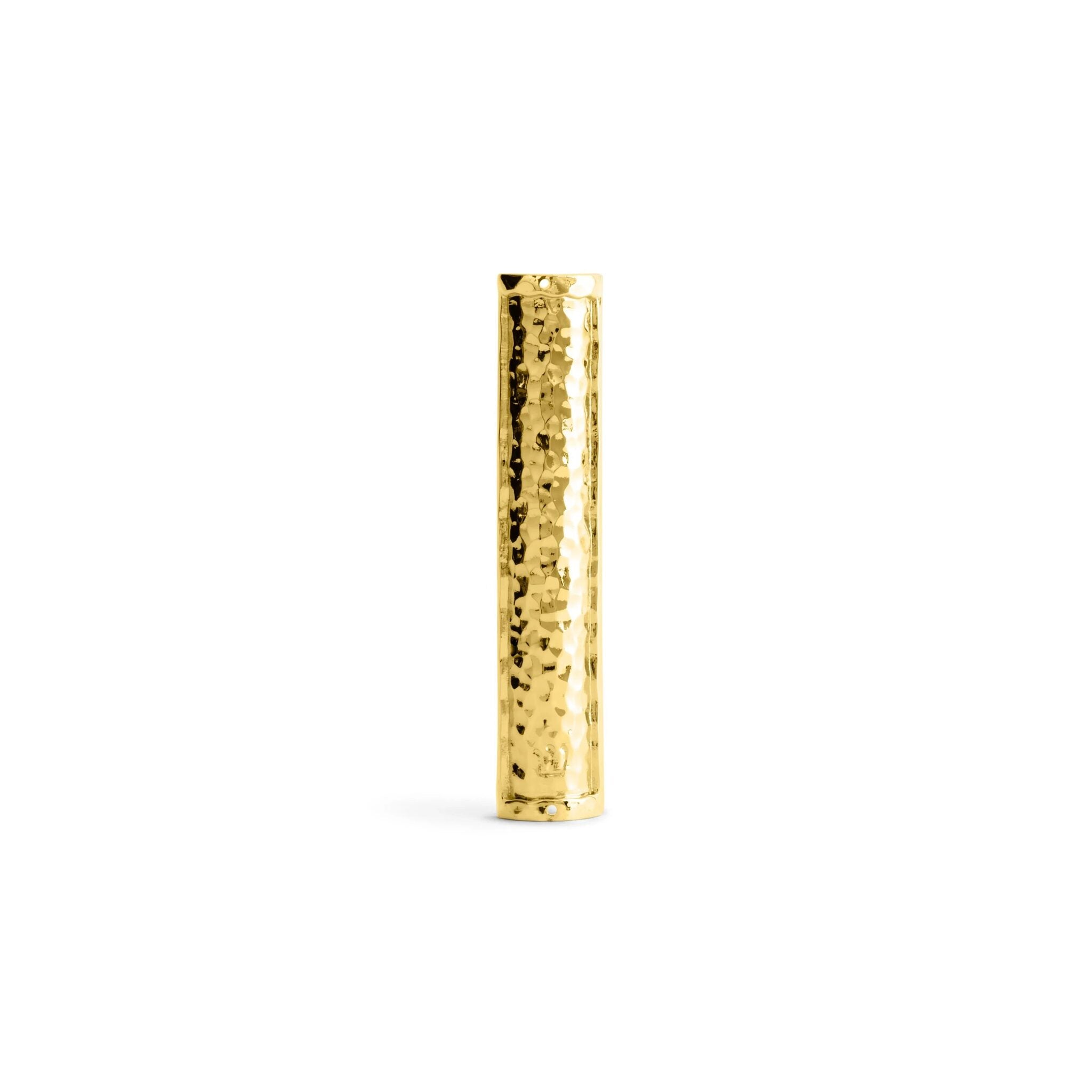Michael Aram Hammertone Mezuzah Gold Wall Sculpture — Large