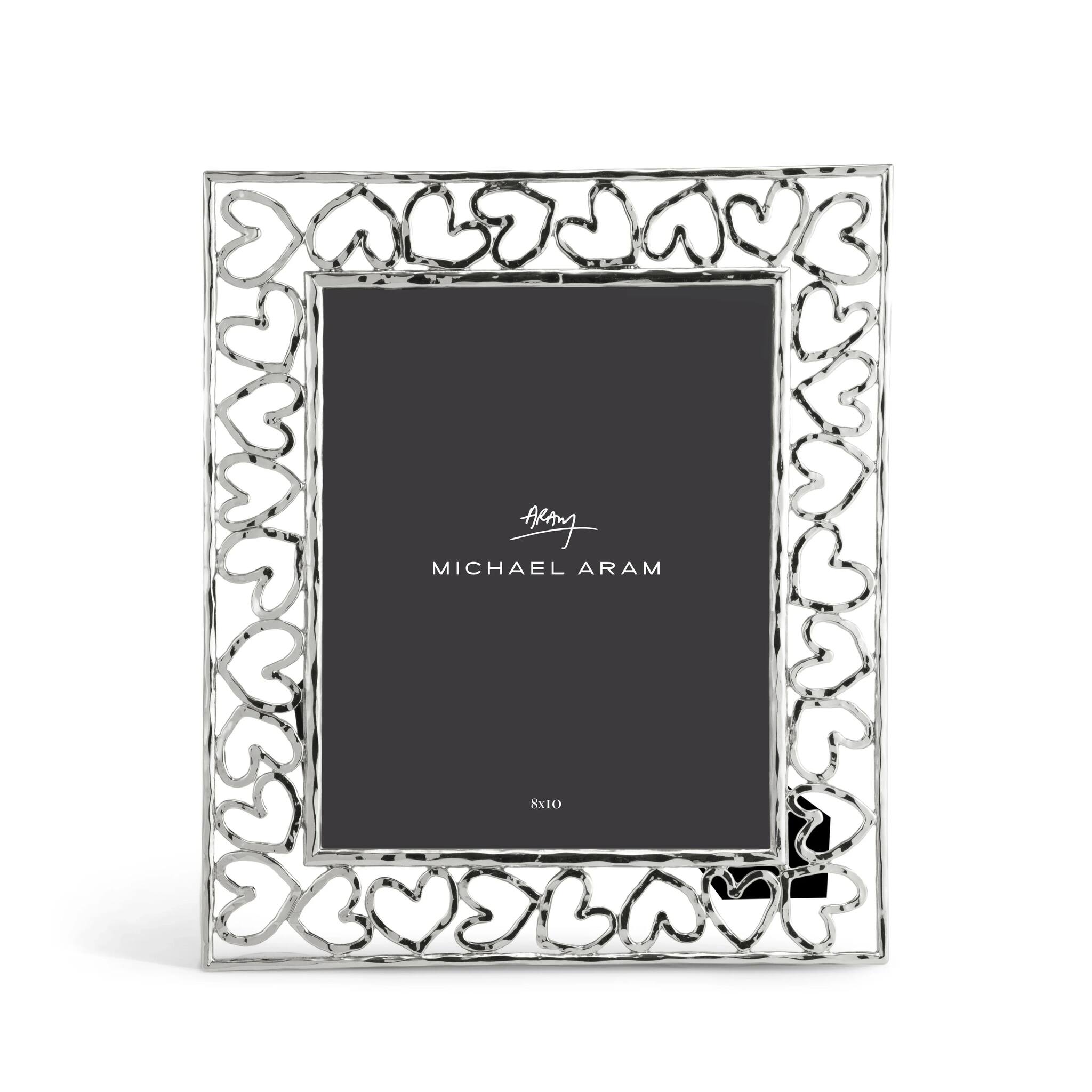 Michael Aram Heart Frame - Silver — 4x6