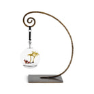 Michael Aram Island Santa Snow Globe Ornament, alternate view