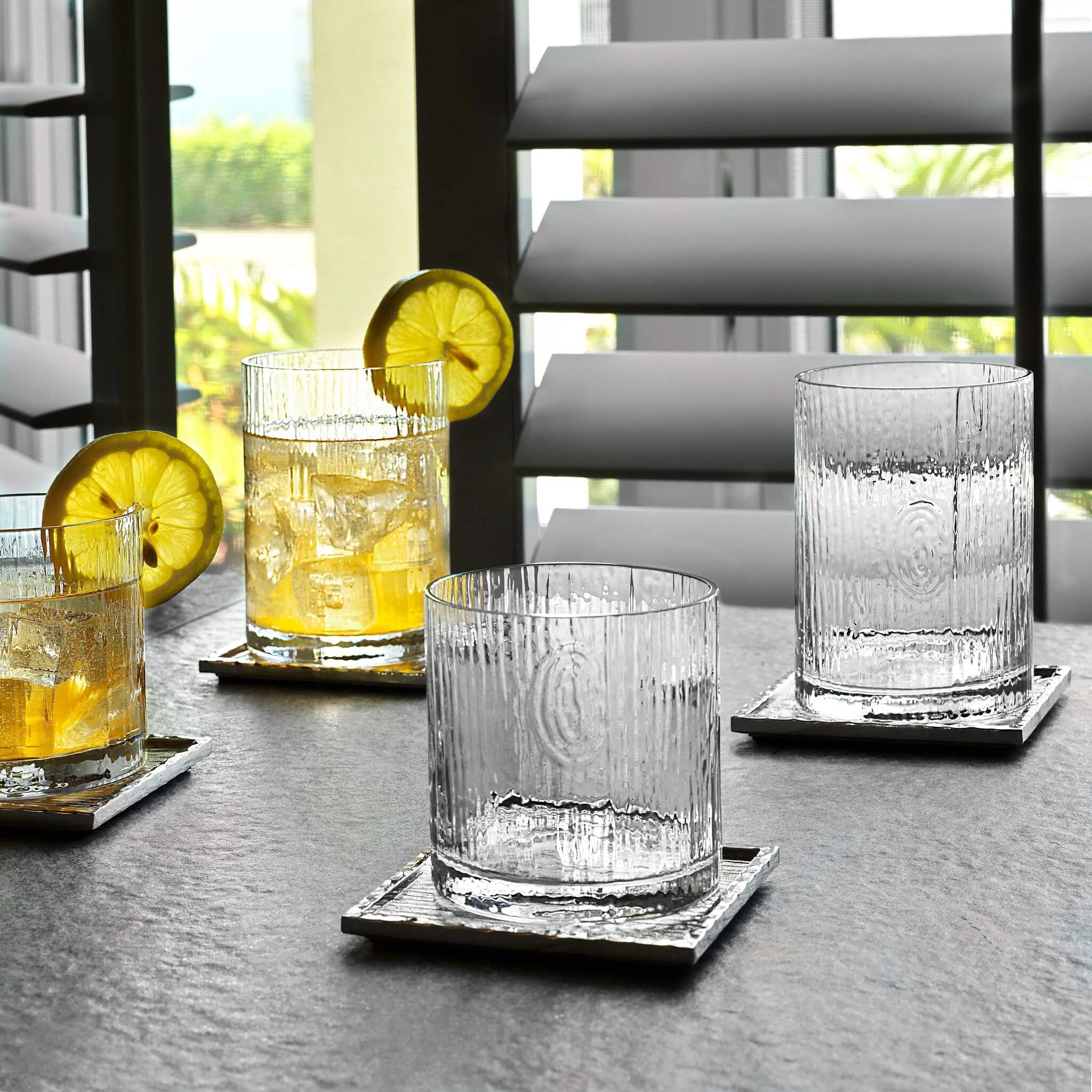 Michael Aram Ivy & Oak Glasses — Old Fashioned