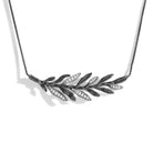 Michael Aram Laurel Leaf Necklace with Diamonds