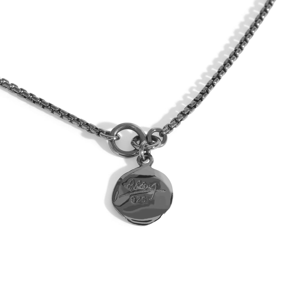 Michael Aram Laurel Leaf Necklace with Diamonds, alternate view