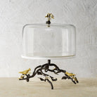 Michael Aram Lovebirds Cake Stand with Dome, alternate view