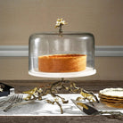 Michael Aram Lovebirds Cake Stand with Dome, alternate view