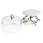 Michael Aram Lovebirds Cake Stand with Dome, alternate view