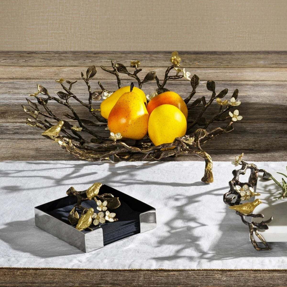 Michael Aram Lovebirds Centerpiece Bowl, alternate view