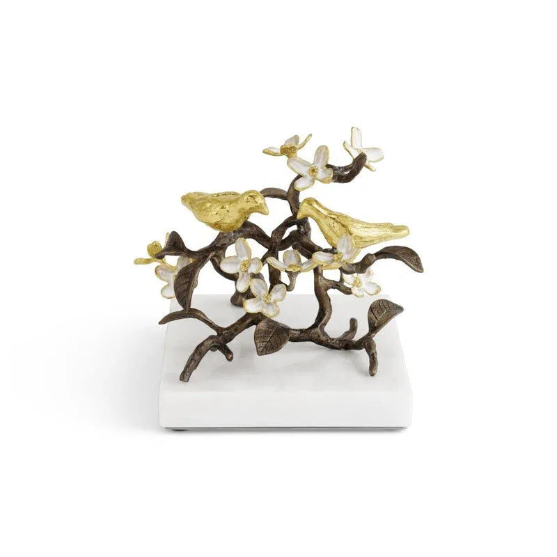 Michael Aram Lovebirds Decorative Object Sculpture