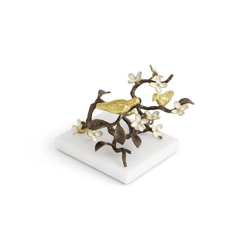 Michael Aram Lovebirds Decorative Object Sculpture, alternate view
