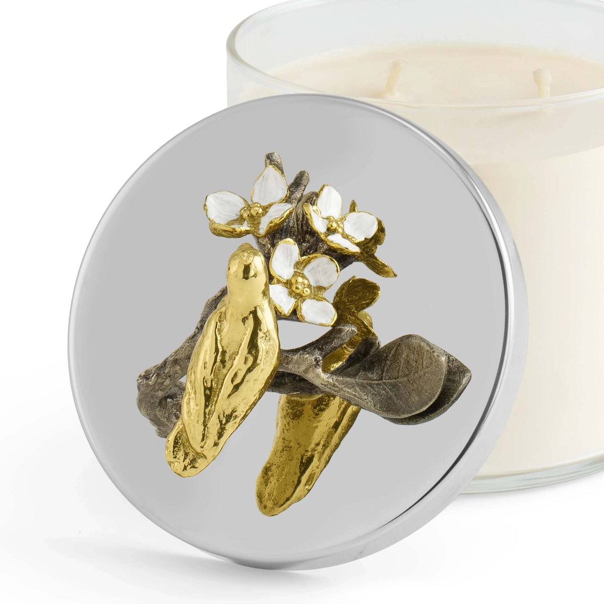 Michael Aram Lovebirds Scented Candle, 13.5 oz, view 4