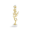 Michael Aram Lovebirds Silver & Gold Candelabra, view 4