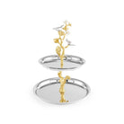 Michael Aram Lovebirds Silver & Gold Etagere, view 2