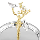 Michael Aram Lovebirds Silver & Gold Etagere, view 5