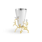 Michael Aram Lovebirds Silver & Gold Small Vase