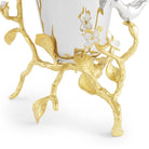 Michael Aram Lovebirds Silver & Gold Small Vase, view 4