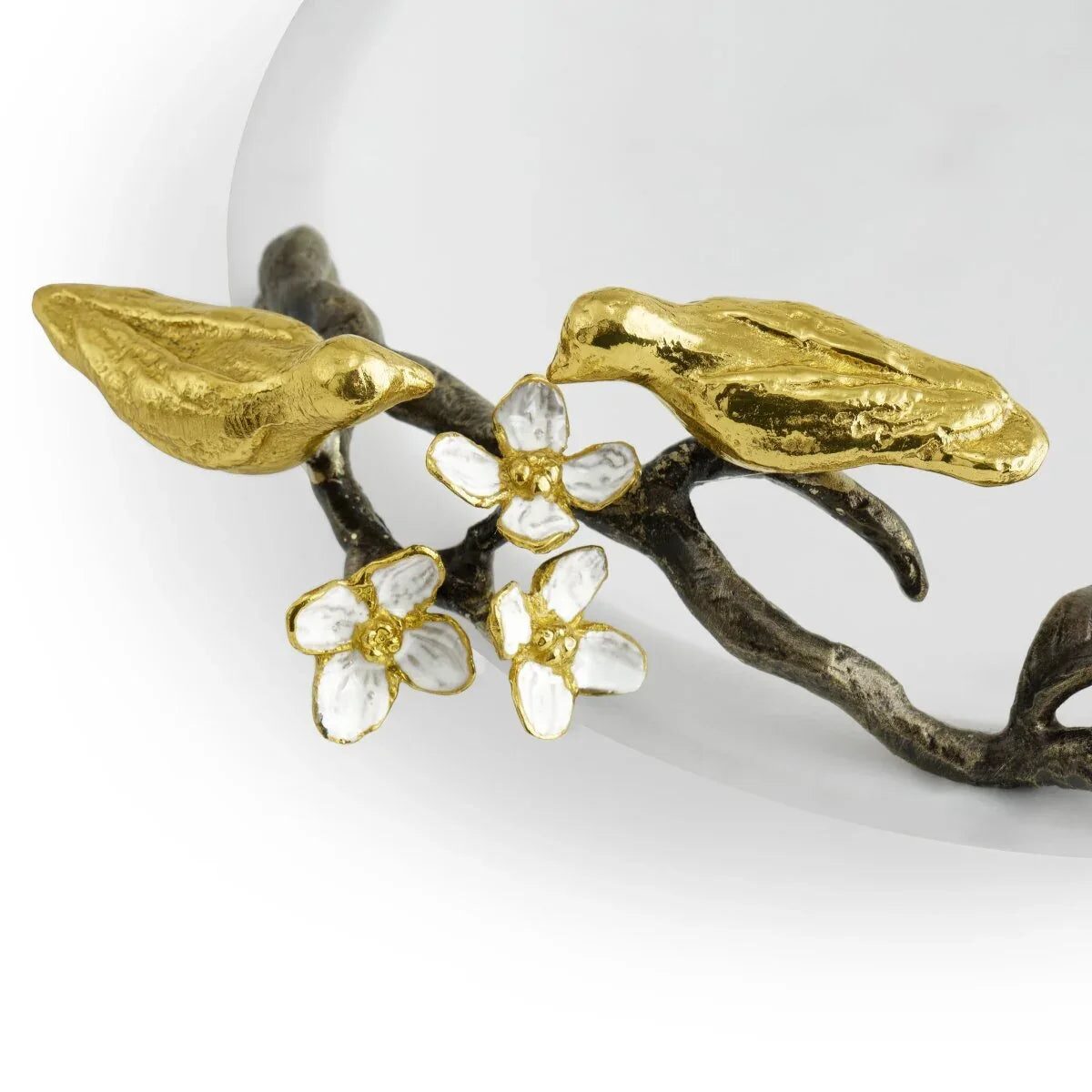 Michael Aram Lovebirds Trinket Dish Decorative Tray, alternate view