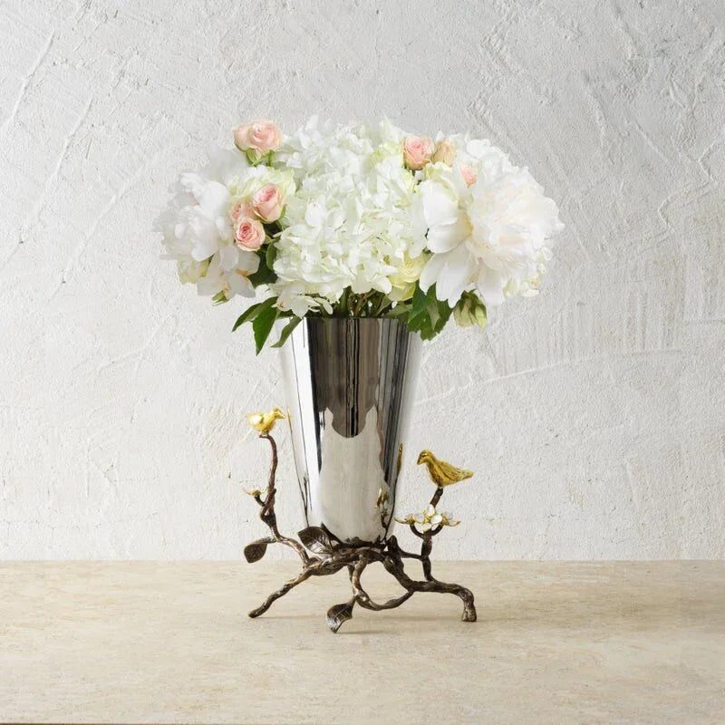 Michael Aram Lovebirds Vase, alternate view