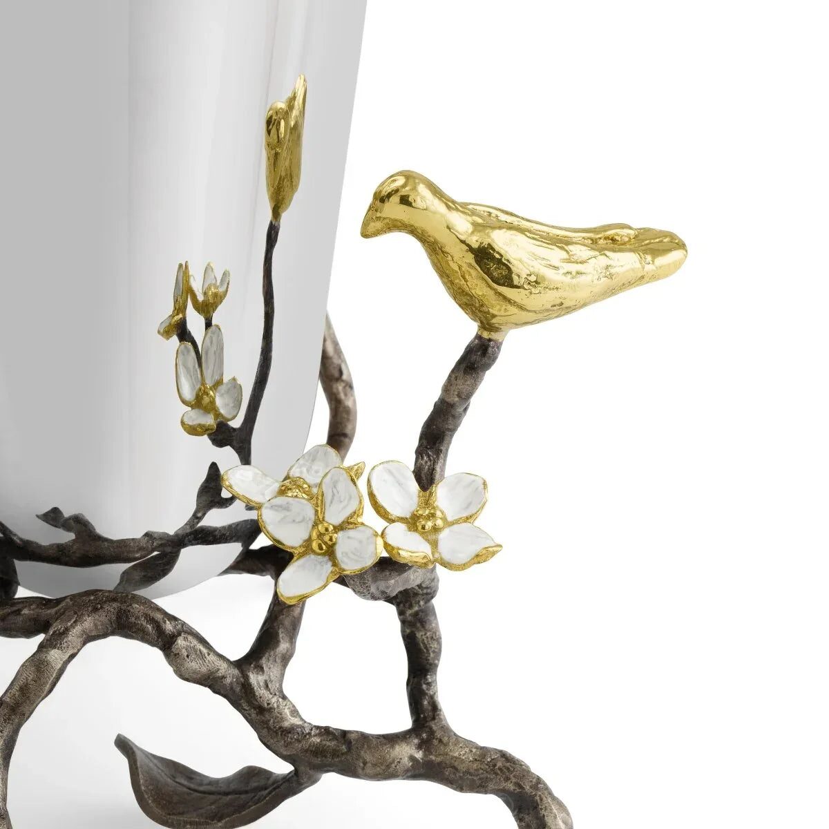 Michael Aram Lovebirds Vase, alternate view
