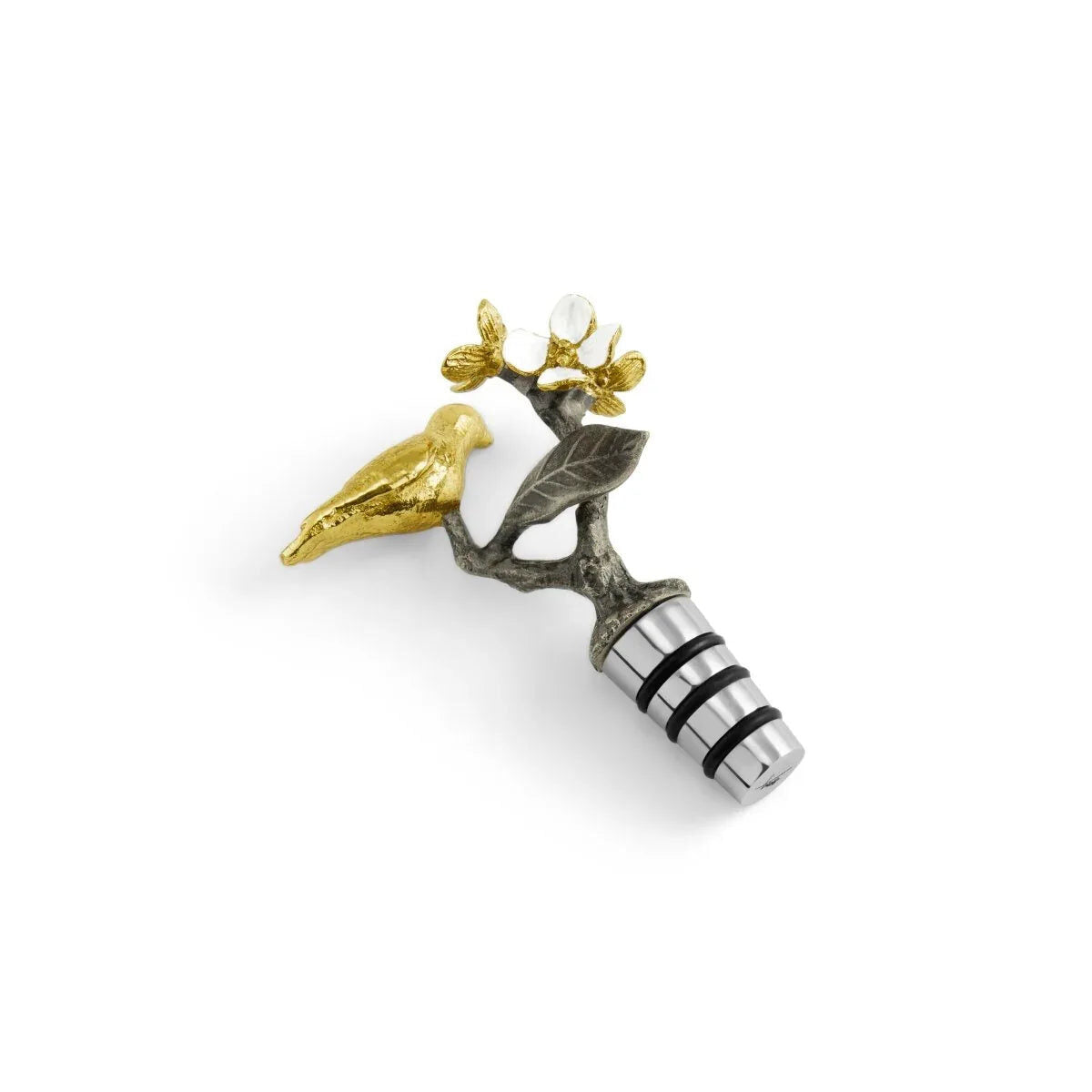 Michael Aram Lovebirds Wine Stopper Bottle Stoppers & Saver