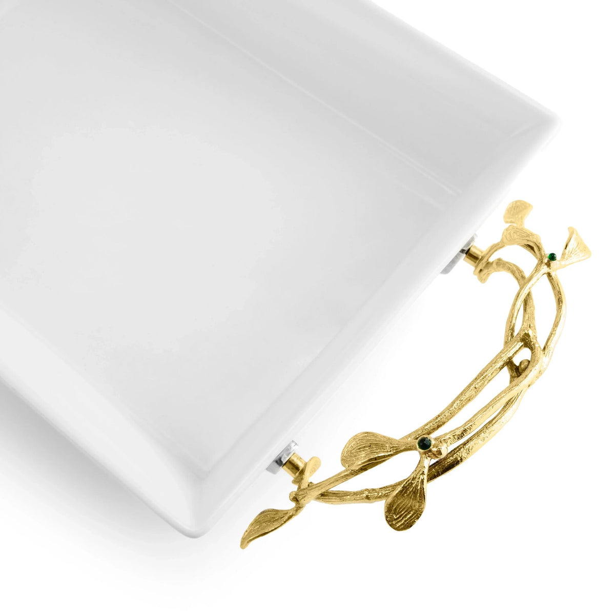 Michael Aram Mistletoe Casserole Dish, alternate view
