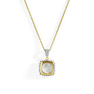 Michael Aram Molten 14mm Cushion Pendant W/ Mother of Pearl Doublet, alternate view