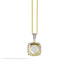 Michael Aram Molten 14mm Cushion Pendant W/ Mother of Pearl Doublet, alternate view