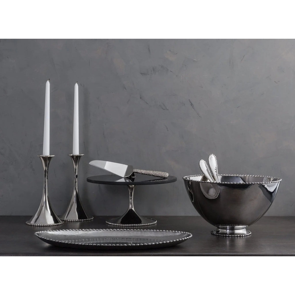 Michael Aram Molten Candleholders, alternate view